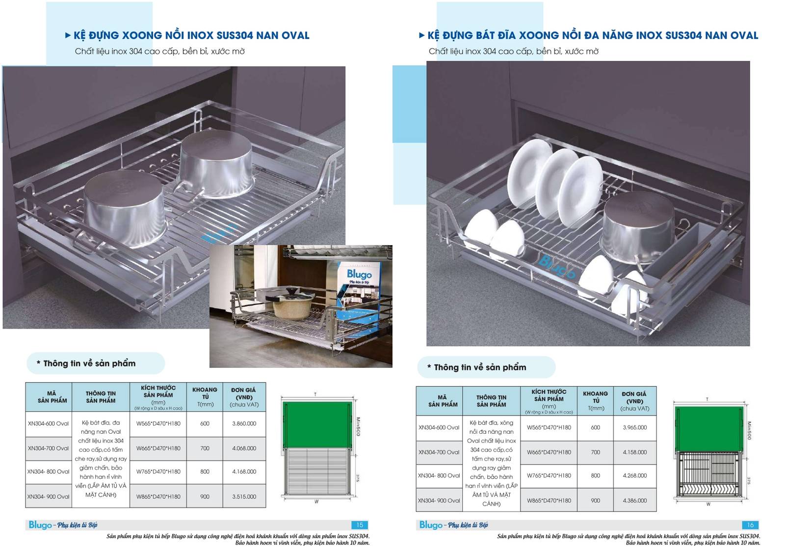 Thiết bị bếp BLUGO Catalogue và Bảng giá mới nhất tại Bình Dương /Page 8